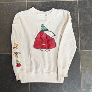 Abercrombie Kids Cream Sweatshirt